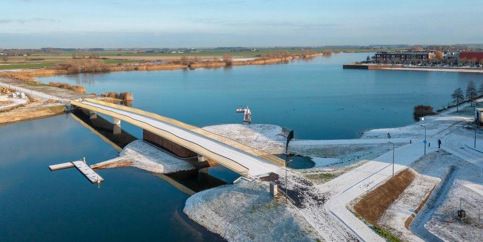 Brug Groote Wielenplas winnaar Betonprijs 2024