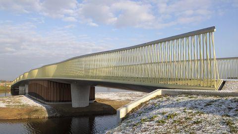 Fietsbrug De Groote Wielen