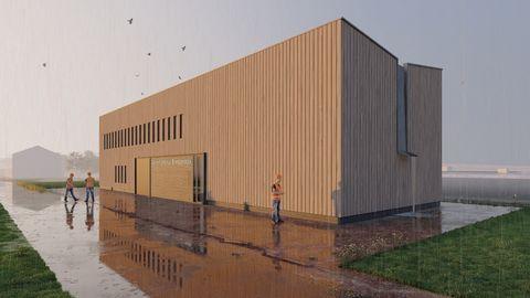 Dienstengebouw Siemens Gamesa Afsluitdijk